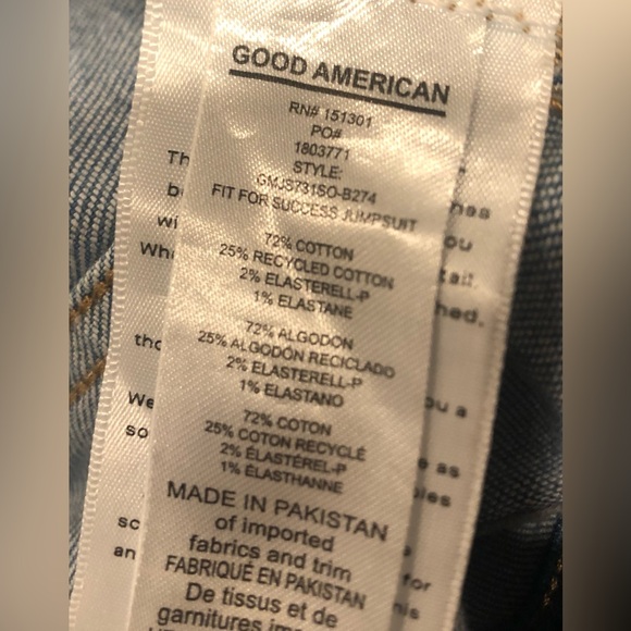 GOOD AMERICAN FIT FOR SUCCESS JUMPSUIT NWOT - Picture 11 of 16